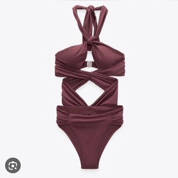 Zara one piece swimsuit,NWT,Small - Picture 1 of 10